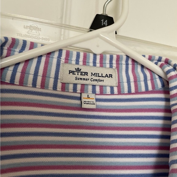 Set of two Peter millar southern comfort polos size large - Picture 8 of 8